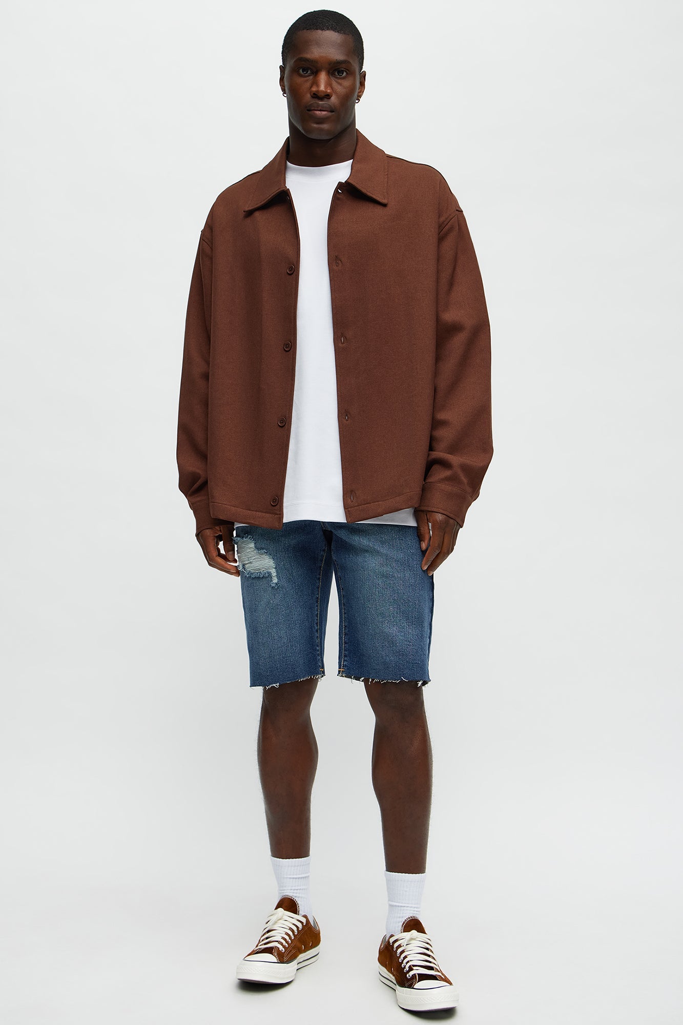 Earl Denim Shorts - Dark Wash image 2