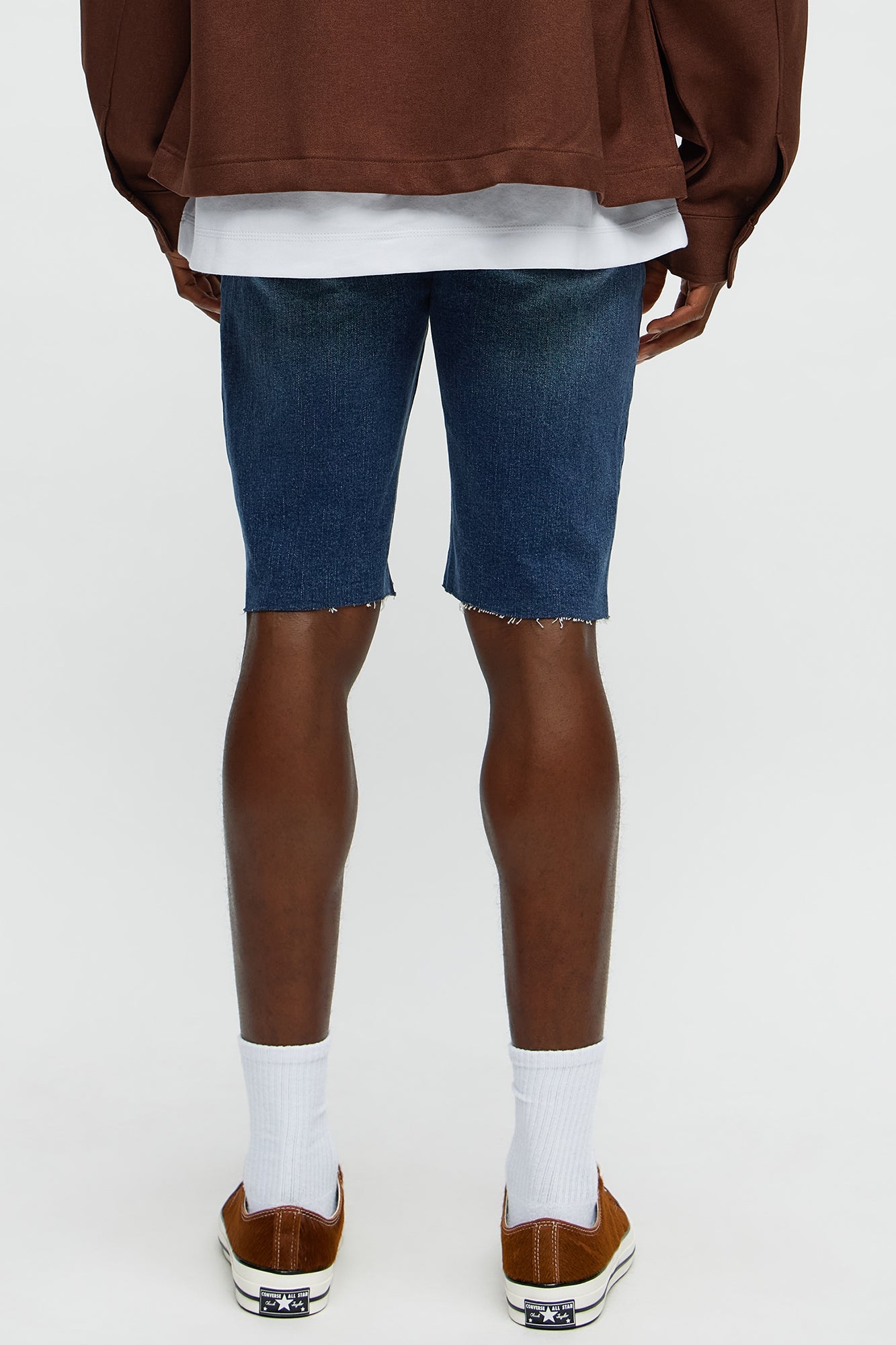 Earl Denim Shorts - Dark Wash image 4