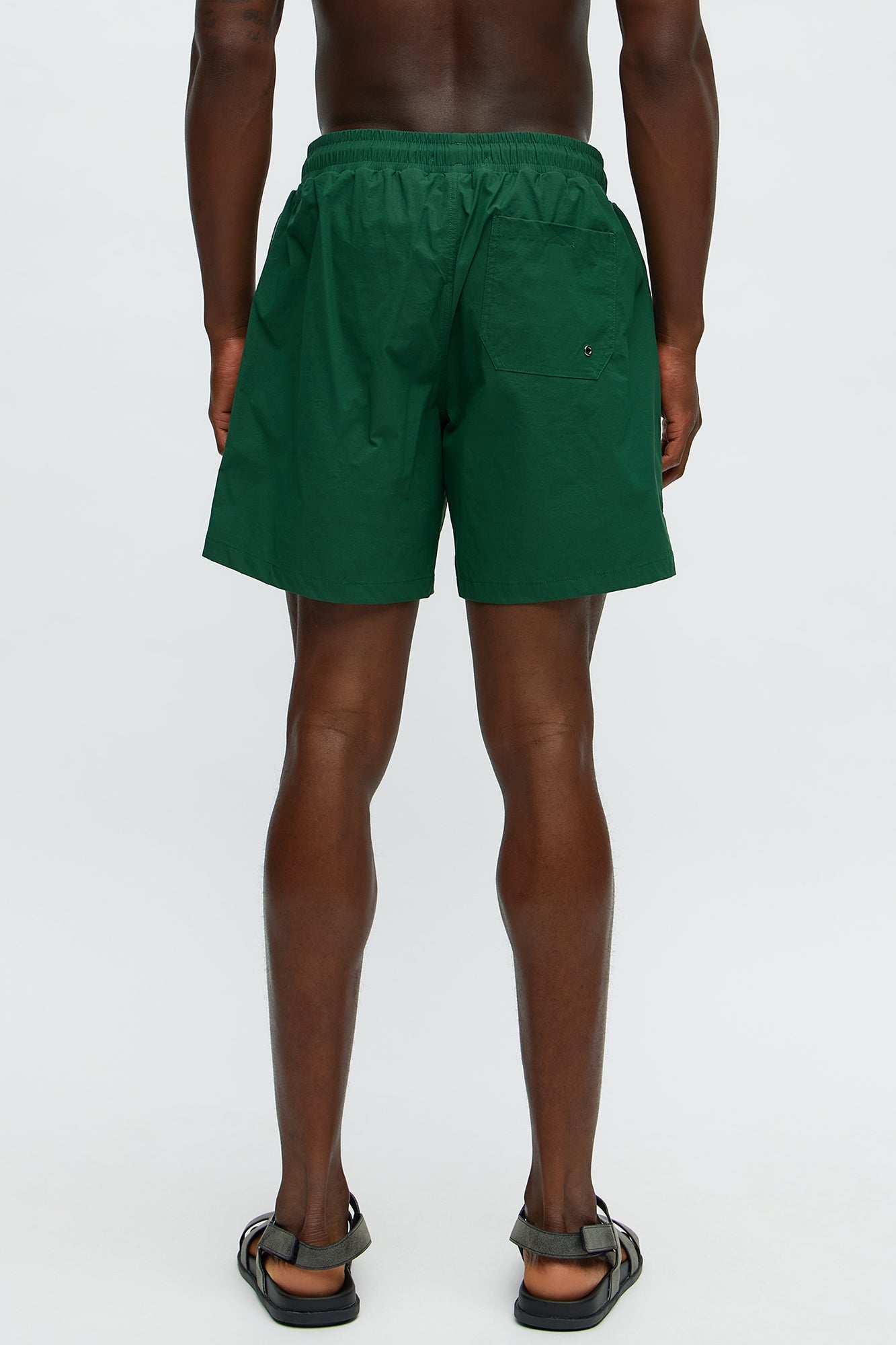 Palm Haven Swim Trunk 7″ - Green image 4