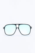 See You There Aviator Sunglasses - Black image 1