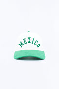 Mexico Corduroy Baseball Hat - White/combo image 1