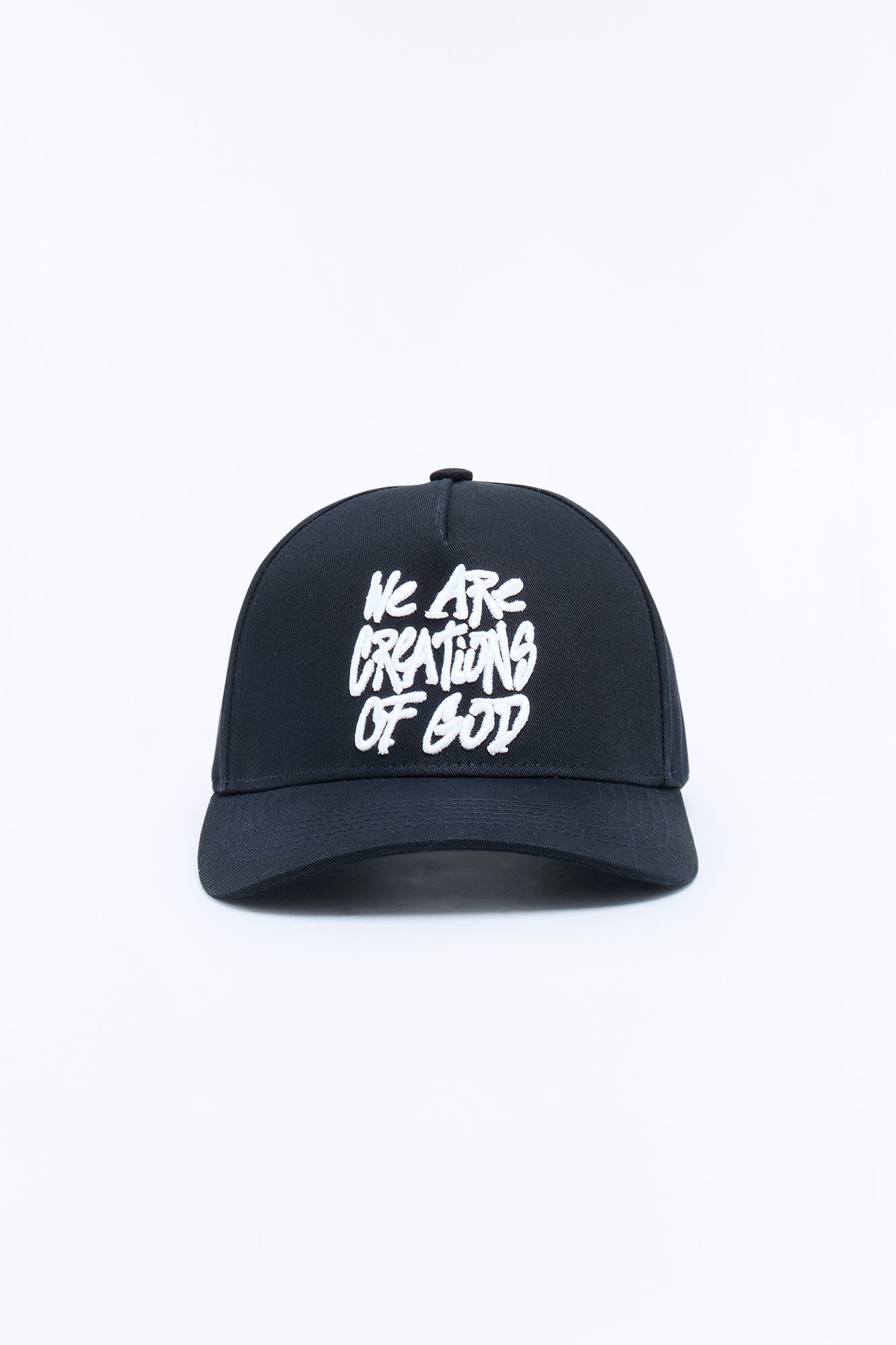 Creations Of God Embroidered Snapback Hat - Black image 1