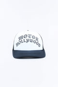 Motor Hollywood Snapback Hat - Black/White image 1