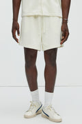 Easton Textured Shorts - Off White image 1