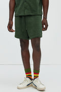 Easton Textured Shorts - Green image 1