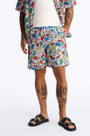 Keith Haring Drip Swim Trunk 7″ - Multi Color image 1