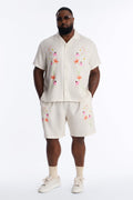 Florus Relaxed Short - Cream/combo image 1