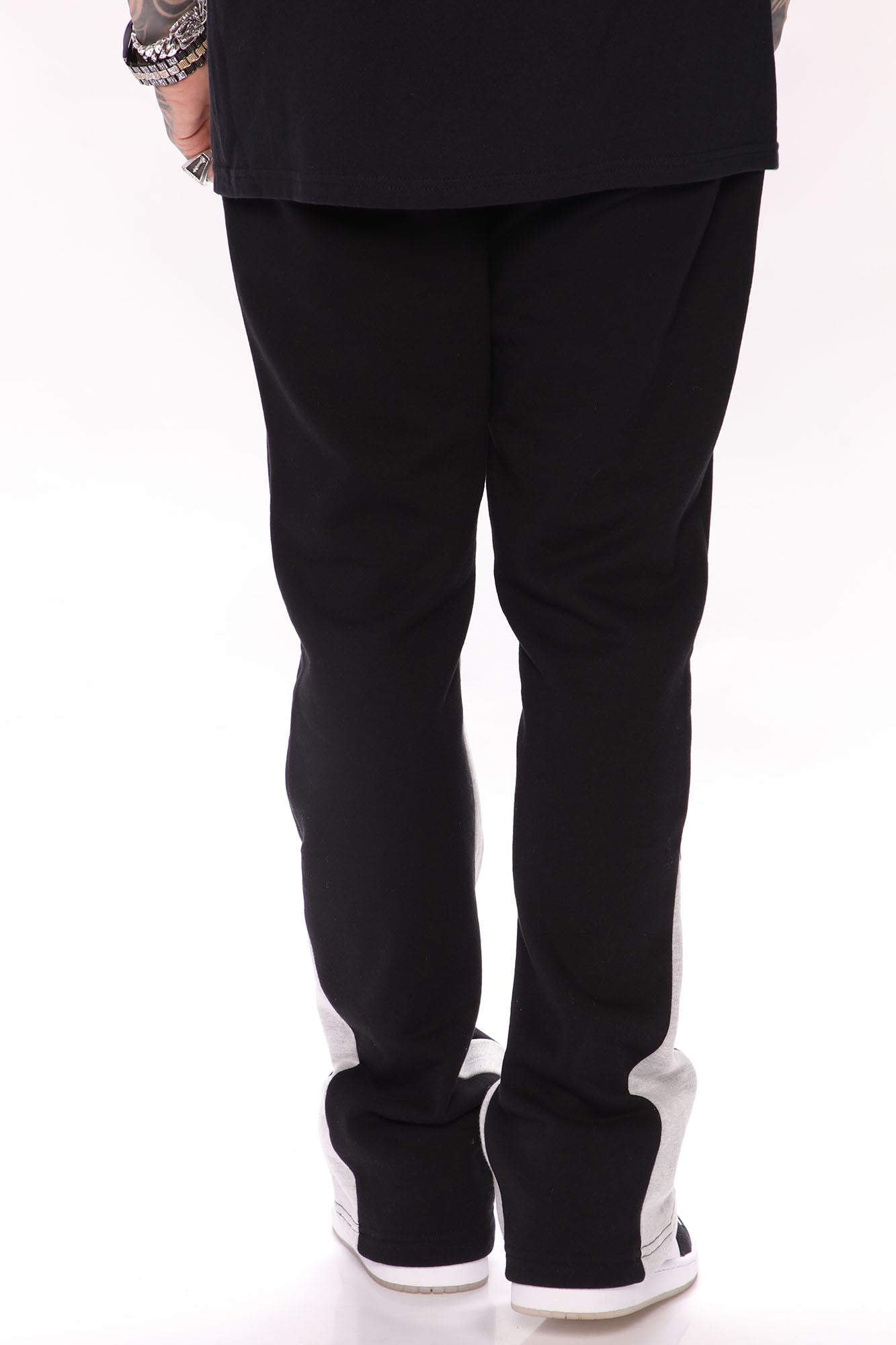 Tyson Flared Sweatpants - Black image 1