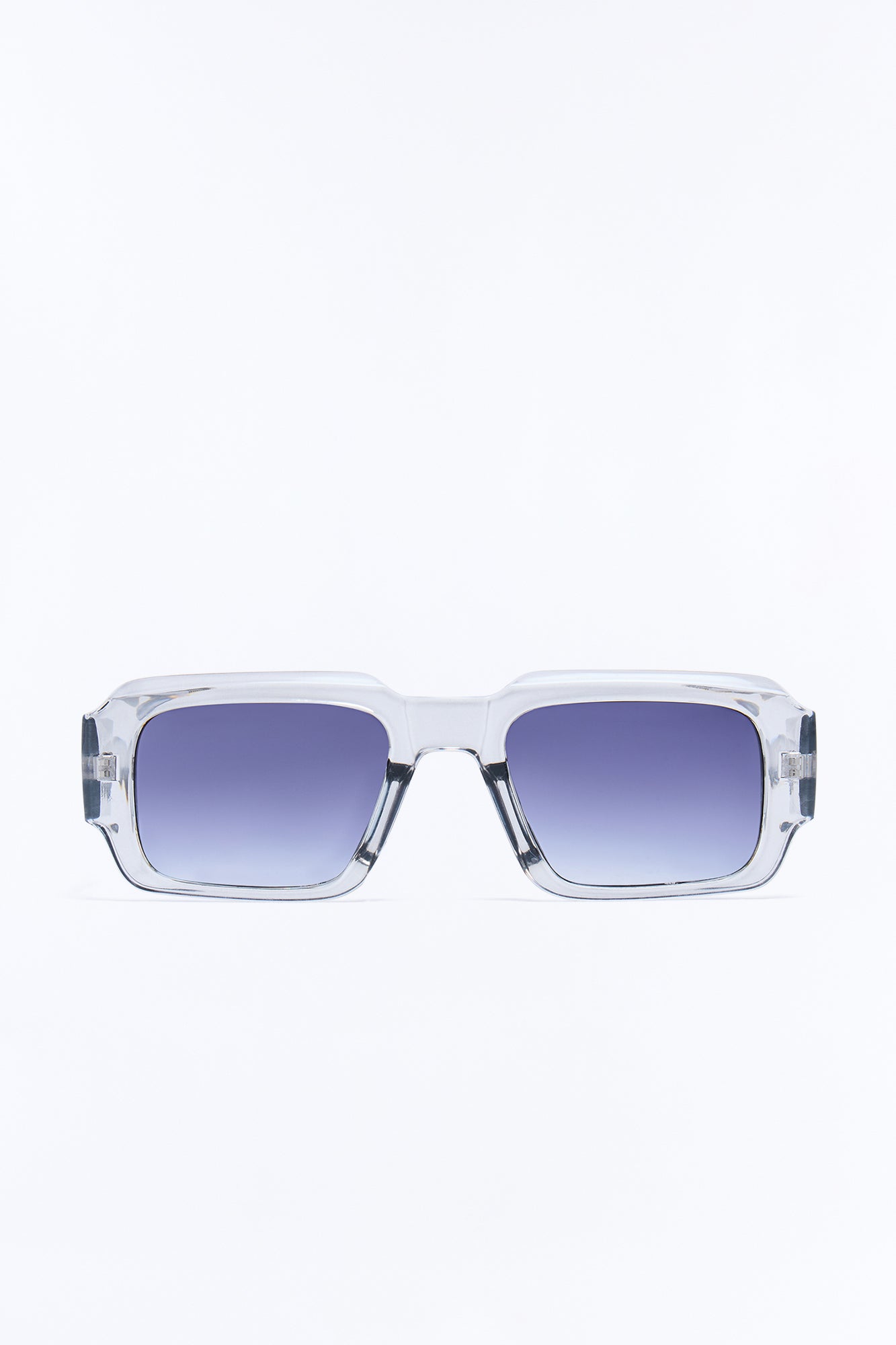 Touche Enough Square Frame Sunglasses - Grey/Black image 1