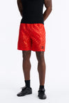 Umbro Checkered Soccer Shorts - Red image 1