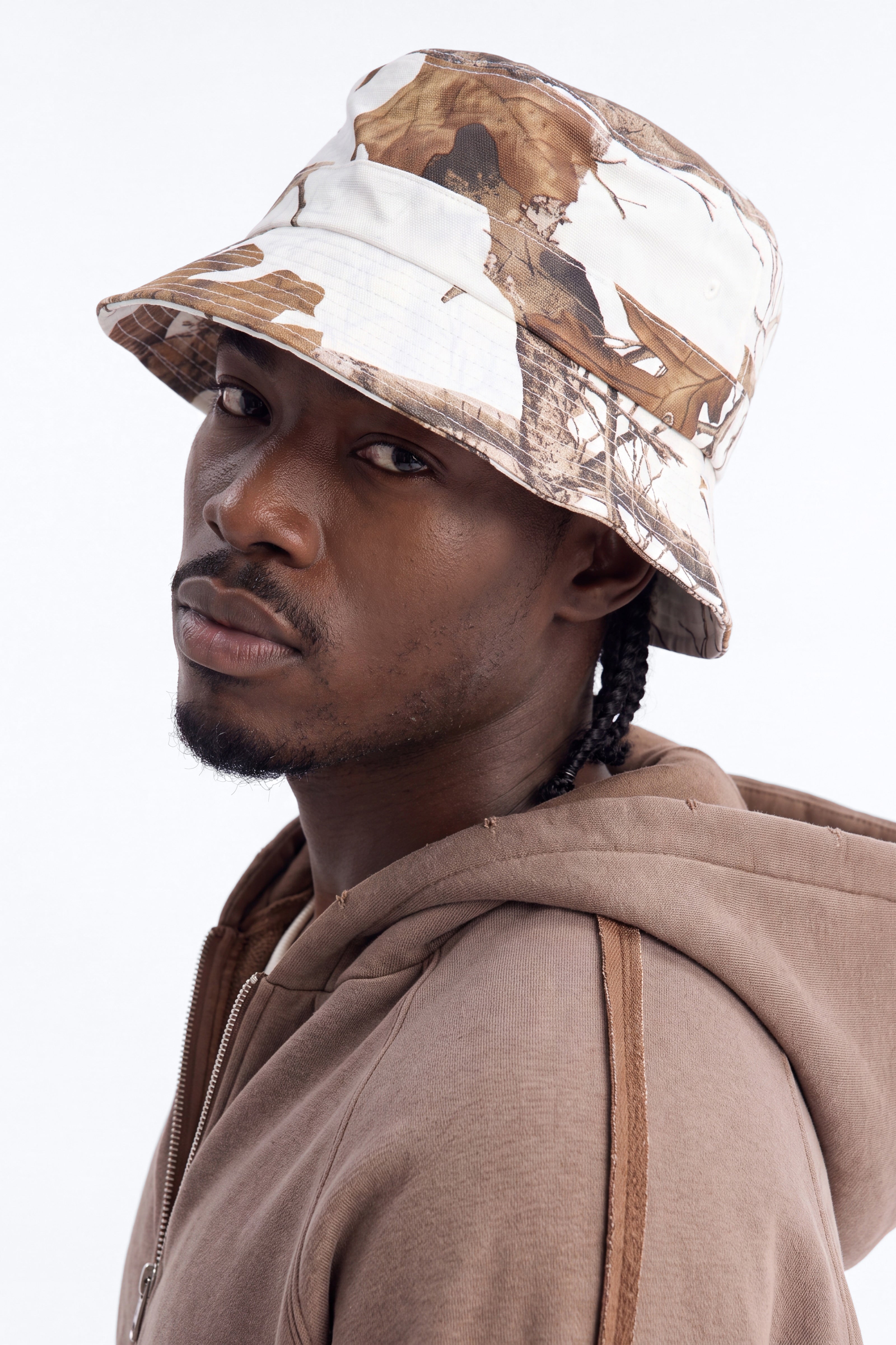 Real Tree Snow Bucket Hat - Camouflage image 1