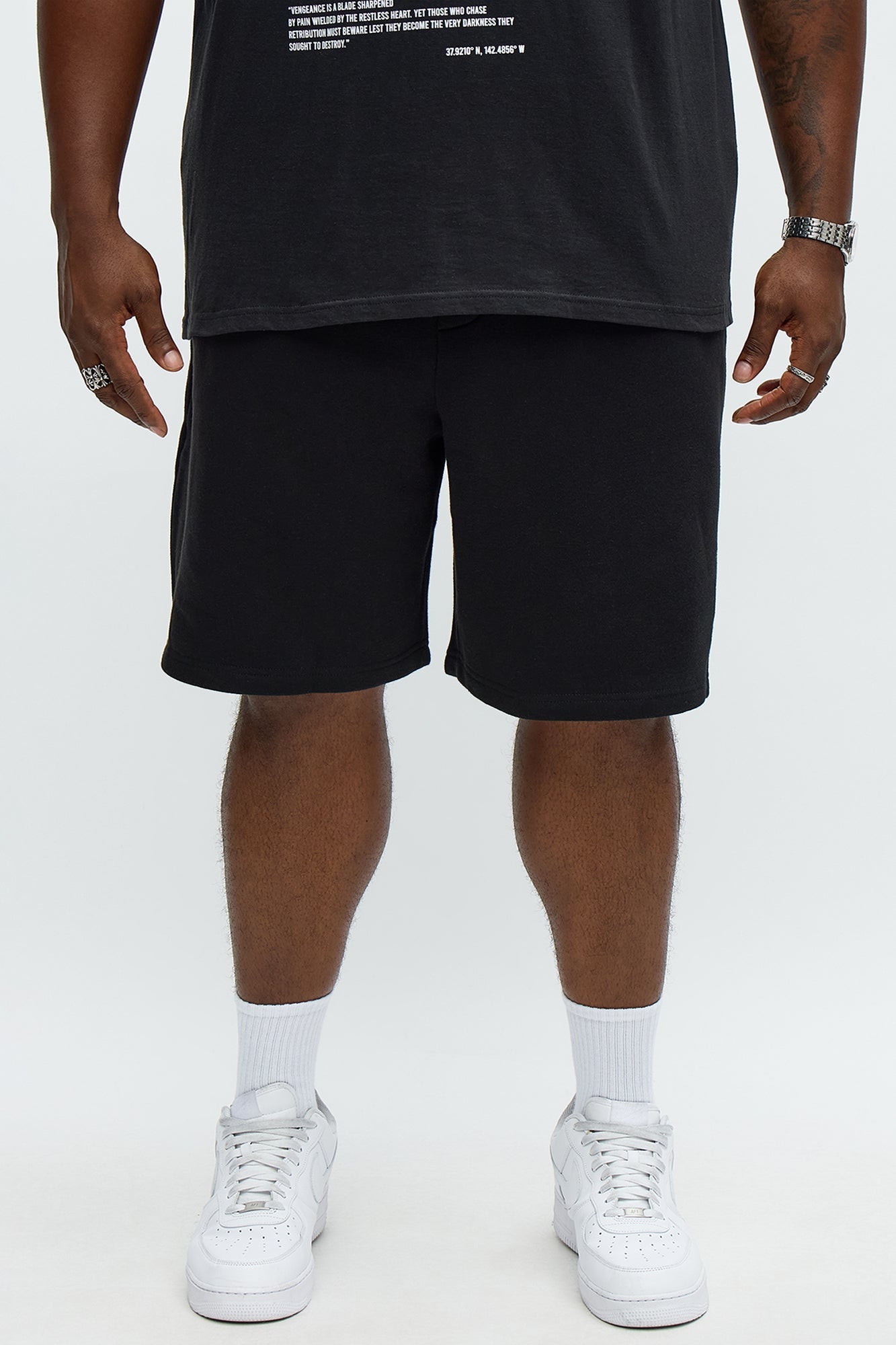 Tyson Loose Fit Shorts - Black image 1