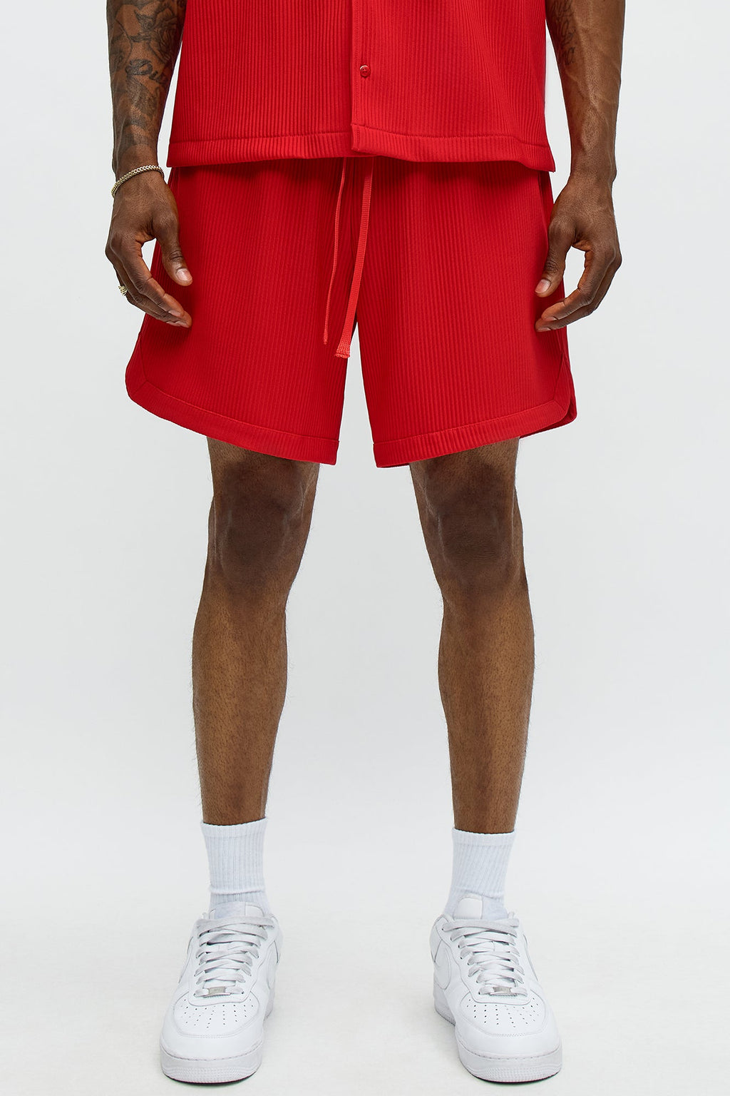 Show Up Basketball Short - Red image 1