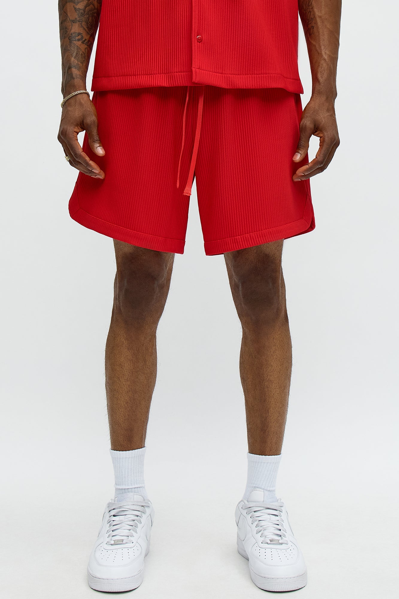 Show Up Basketball Short - Red image 1