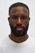 Ace Blue Light Sunglasses - Brown/combo image 1