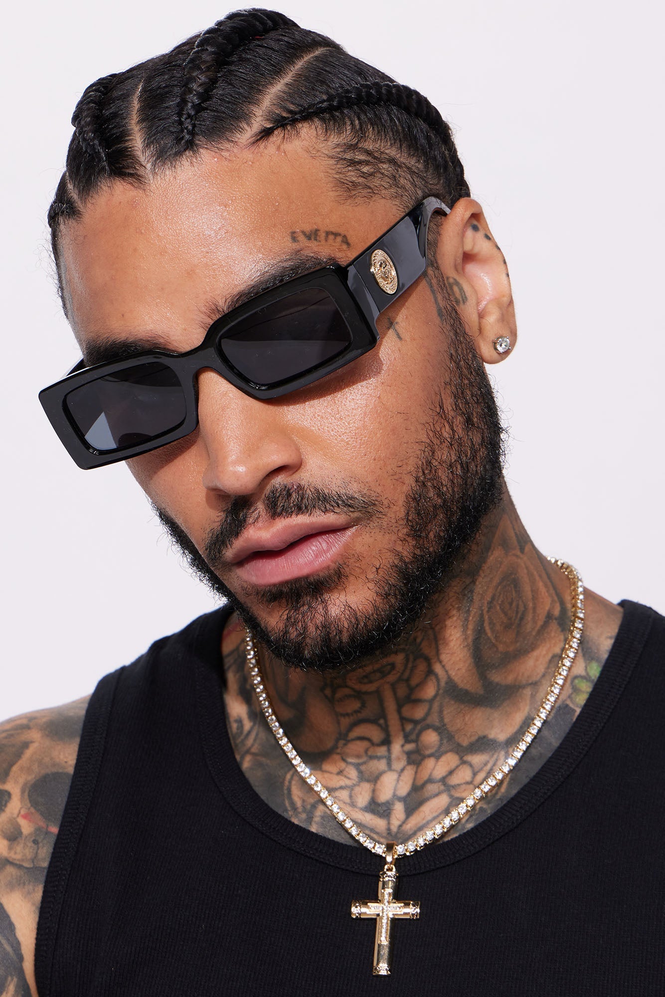 Where's The Mansion Sunglasses - Black/Smoke image 1