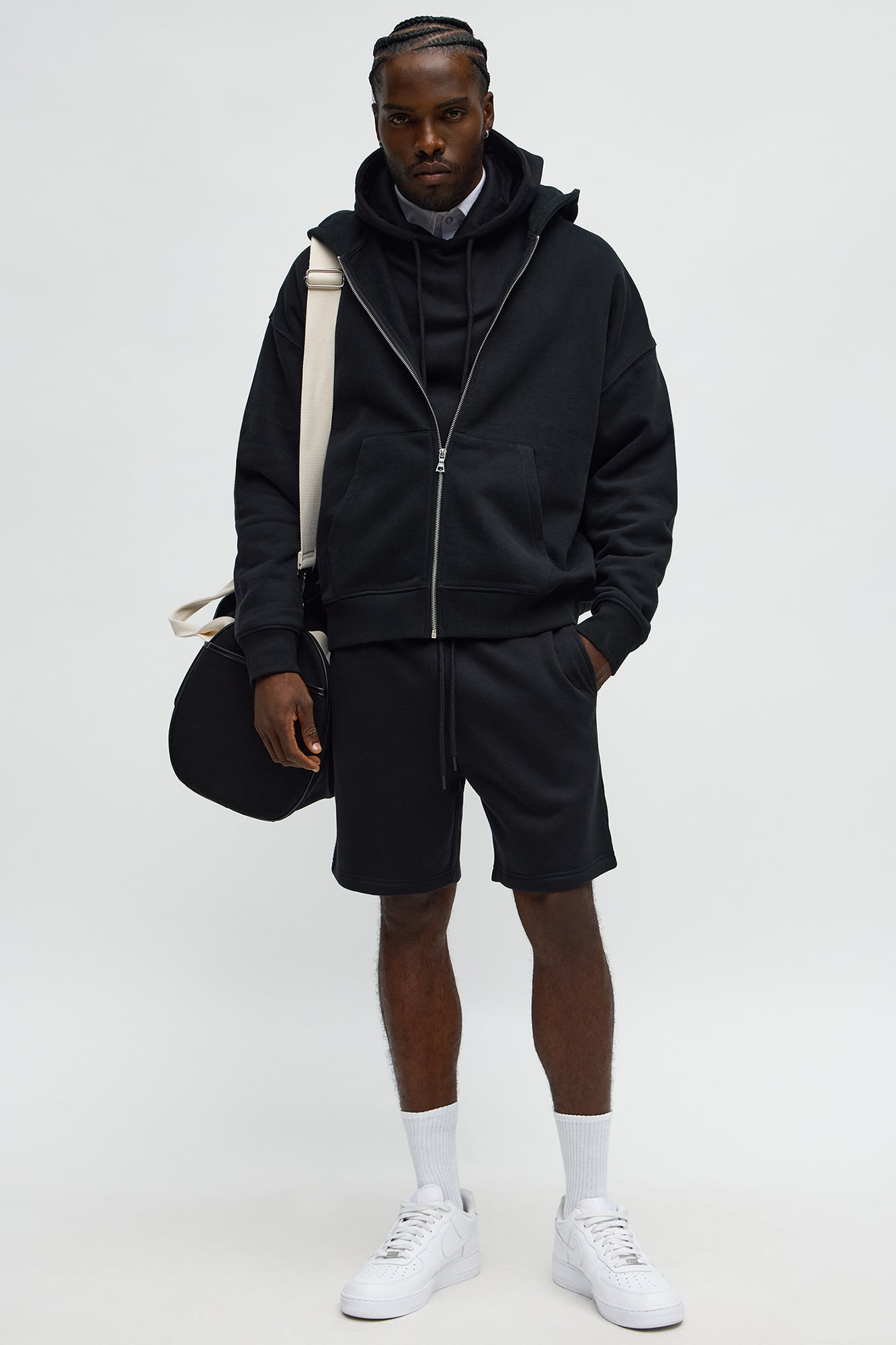 Tyson Sweatshort - Black image 3