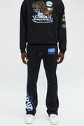 Von Dutch Speed Shop Flared Sweatpants - Black image 1