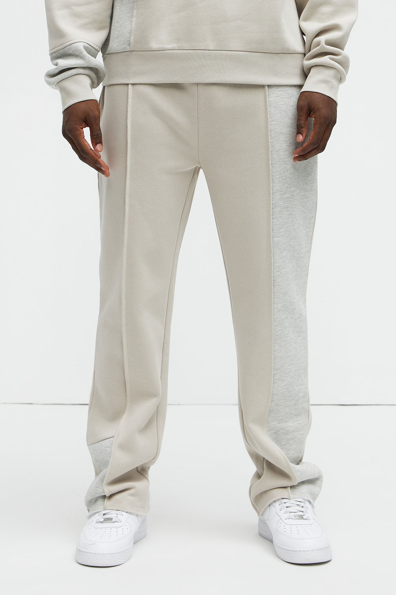 Block The Fear Sweatpants - Grey image 1