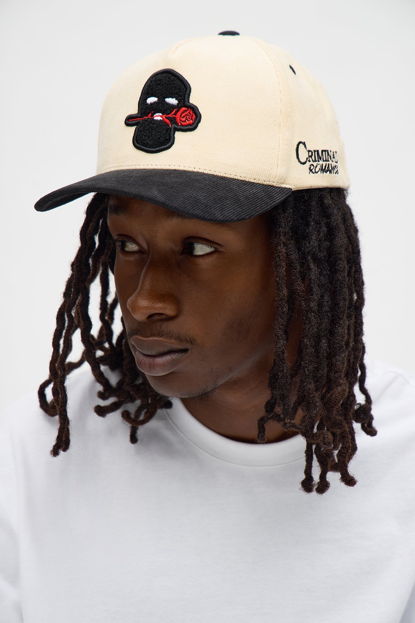 Criminal Romance Structured Snapback Hat - Stone/Combo image 1