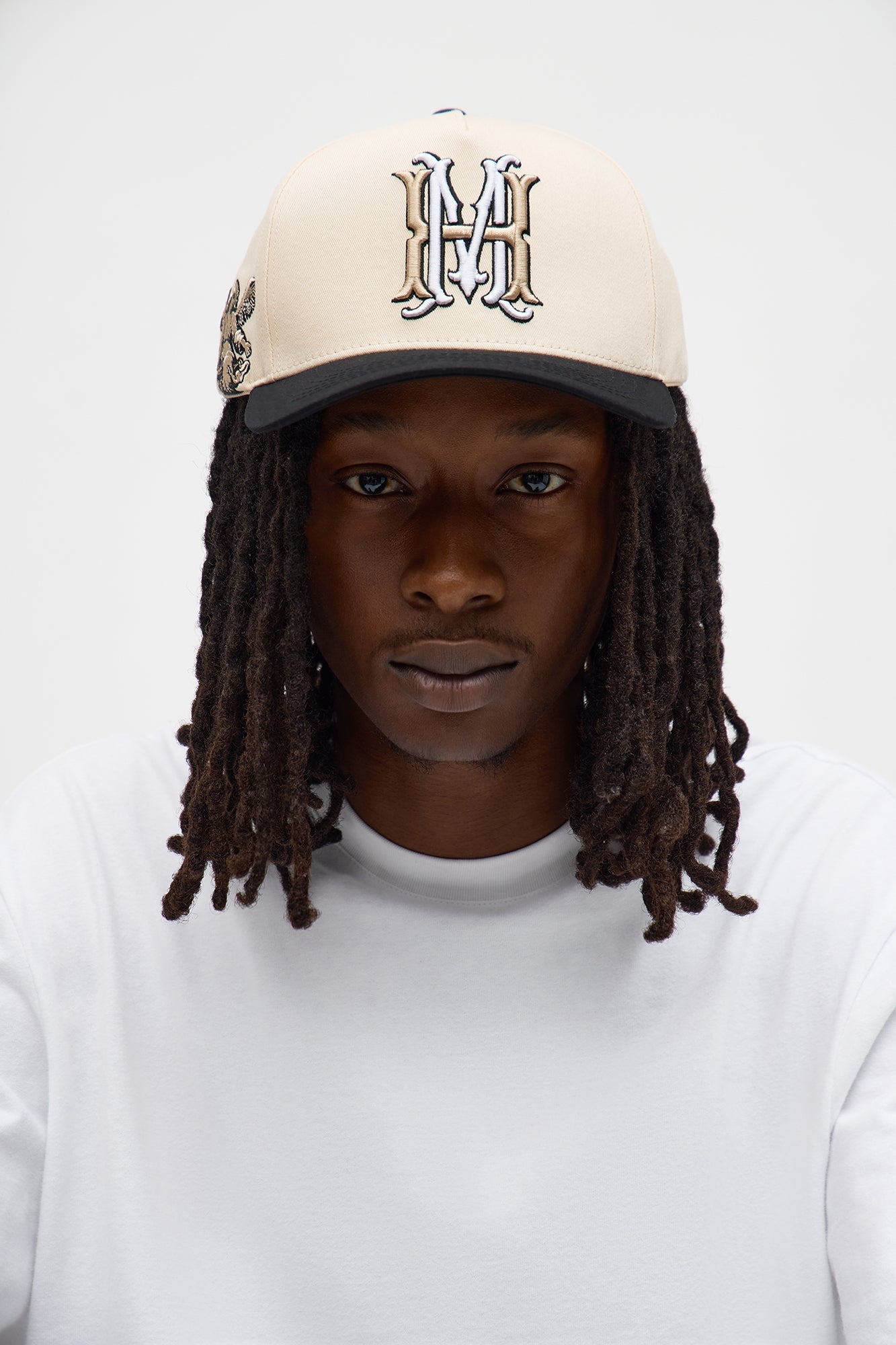 Made In Heaven Twill Structured Snapback Hat - Stone/Combo image 1
