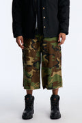 Baggy Combat Cargo Shorts - Camouflage image 1
