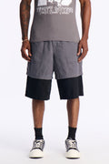 Nostrand Color Blocked Short Bottoms - Grey/Black image 1