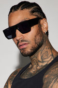 One On One Sunglasses - Black image 1