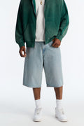 Baggy All Gem Denim Short - Light Blue Wash image 1