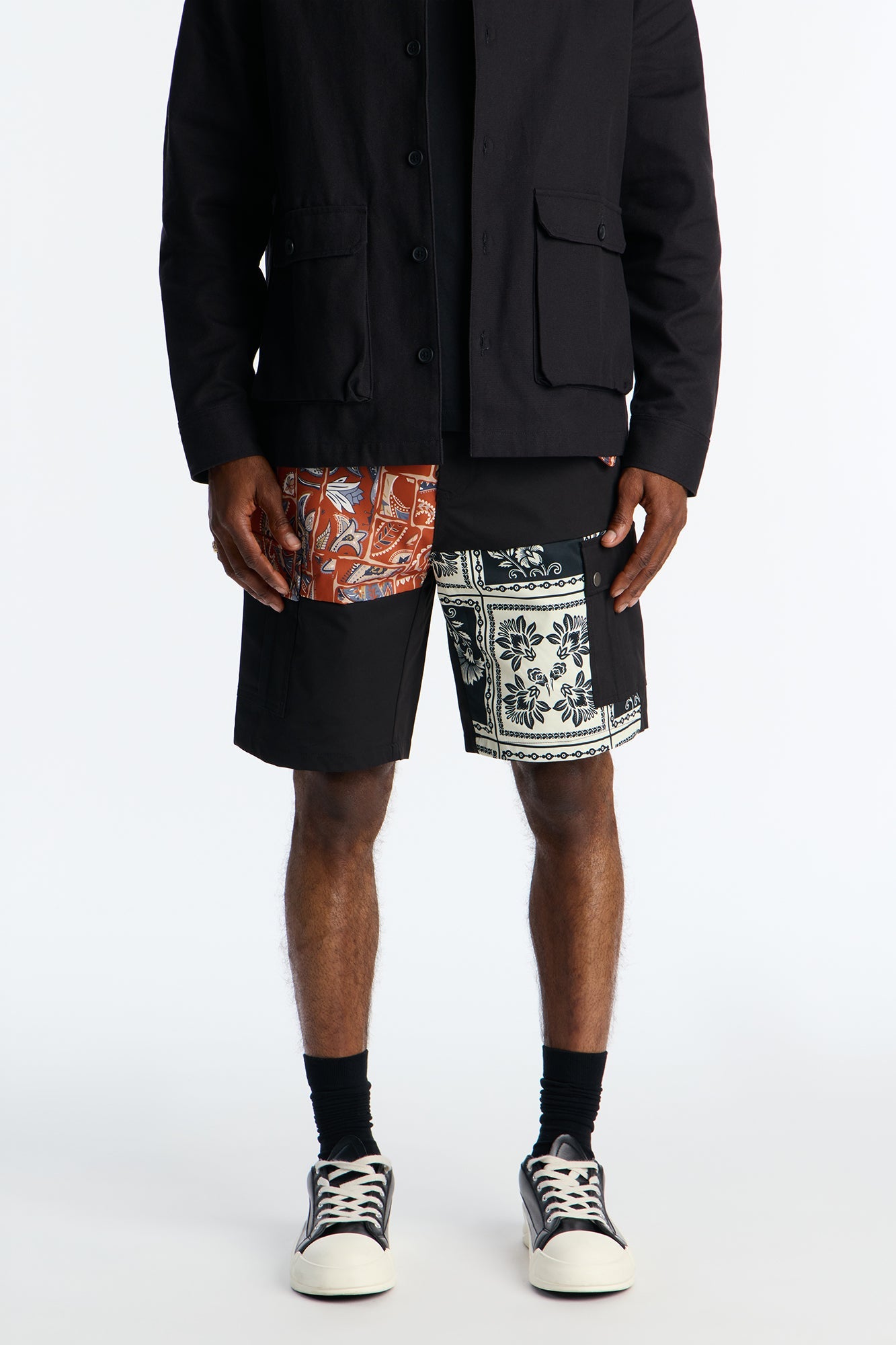 Relaxed Bowery Remix Short - Black image 1