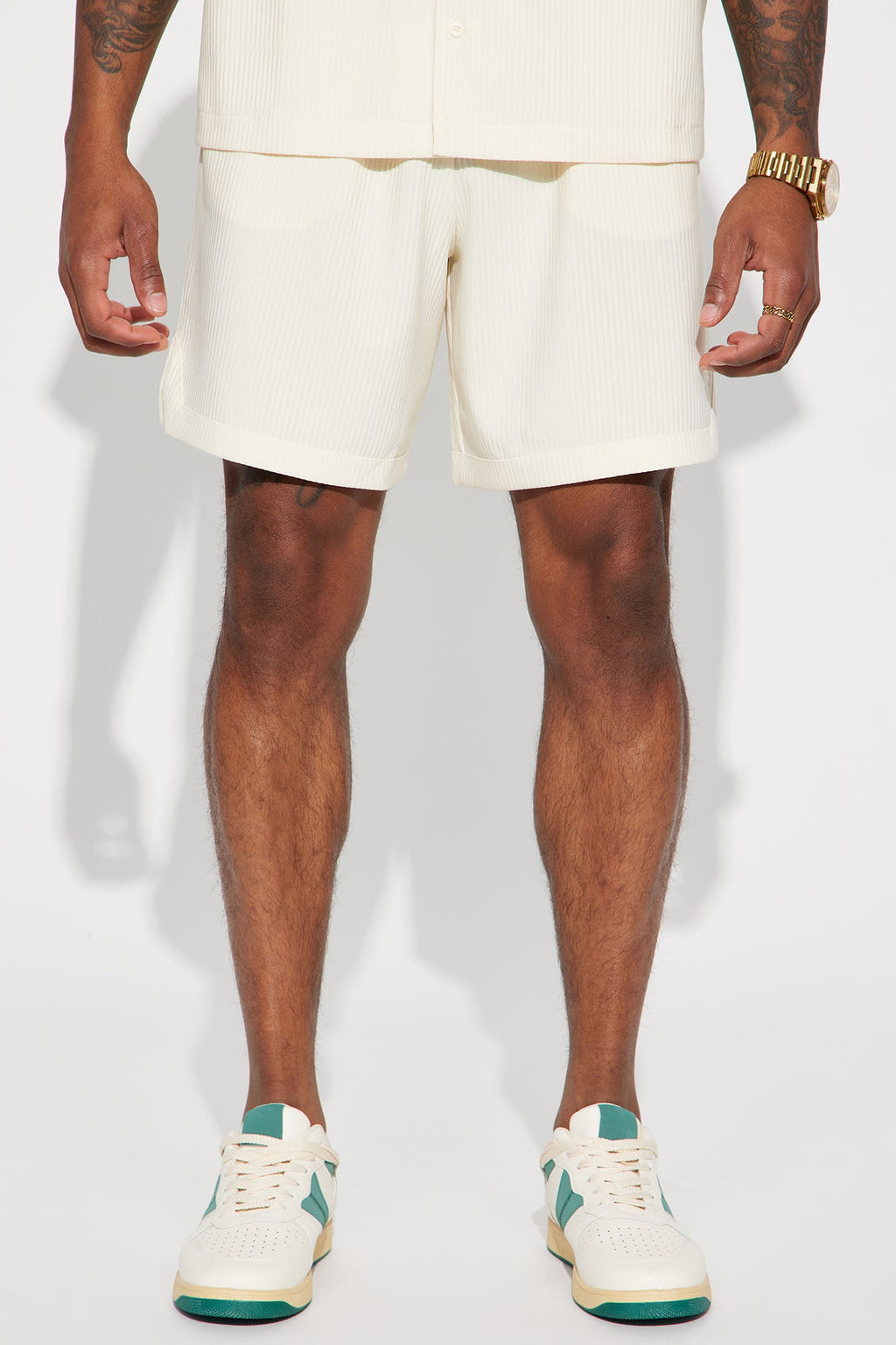 Show Up Basketball Short - Off White image 2