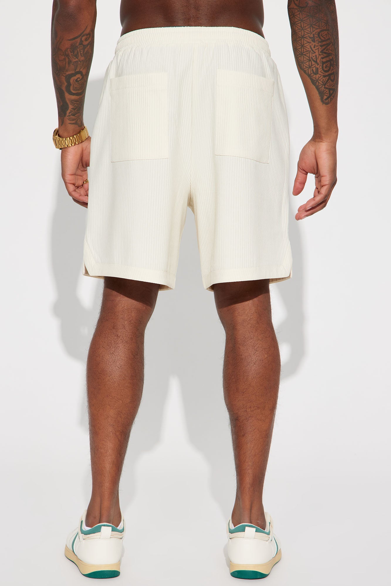 Show Up Basketball Short - Off White image 4