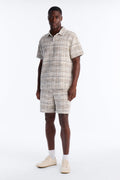 Rodeo Boucle Relaxed Short - Cream/combo image 1