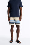 Breton Stripe Relaxed Short - Blue/combo image 1