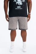 All Day Relaxed Denim Short - Washed Grey image 1