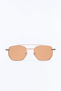 Lights Out Aviator Sunglasses - Orange image 1
