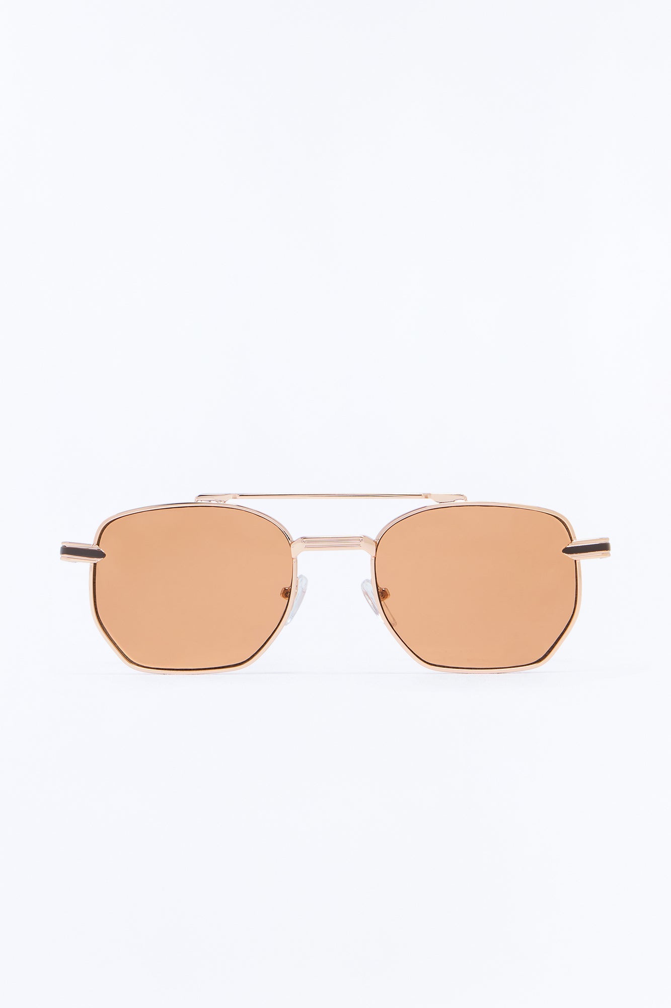 Lights Out Aviator Sunglasses - Orange image 1