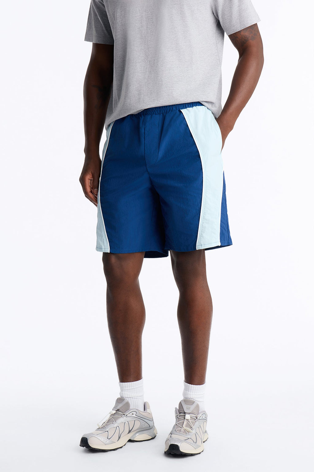 Relaxed Osaka Block Short - Navy/combo image 1