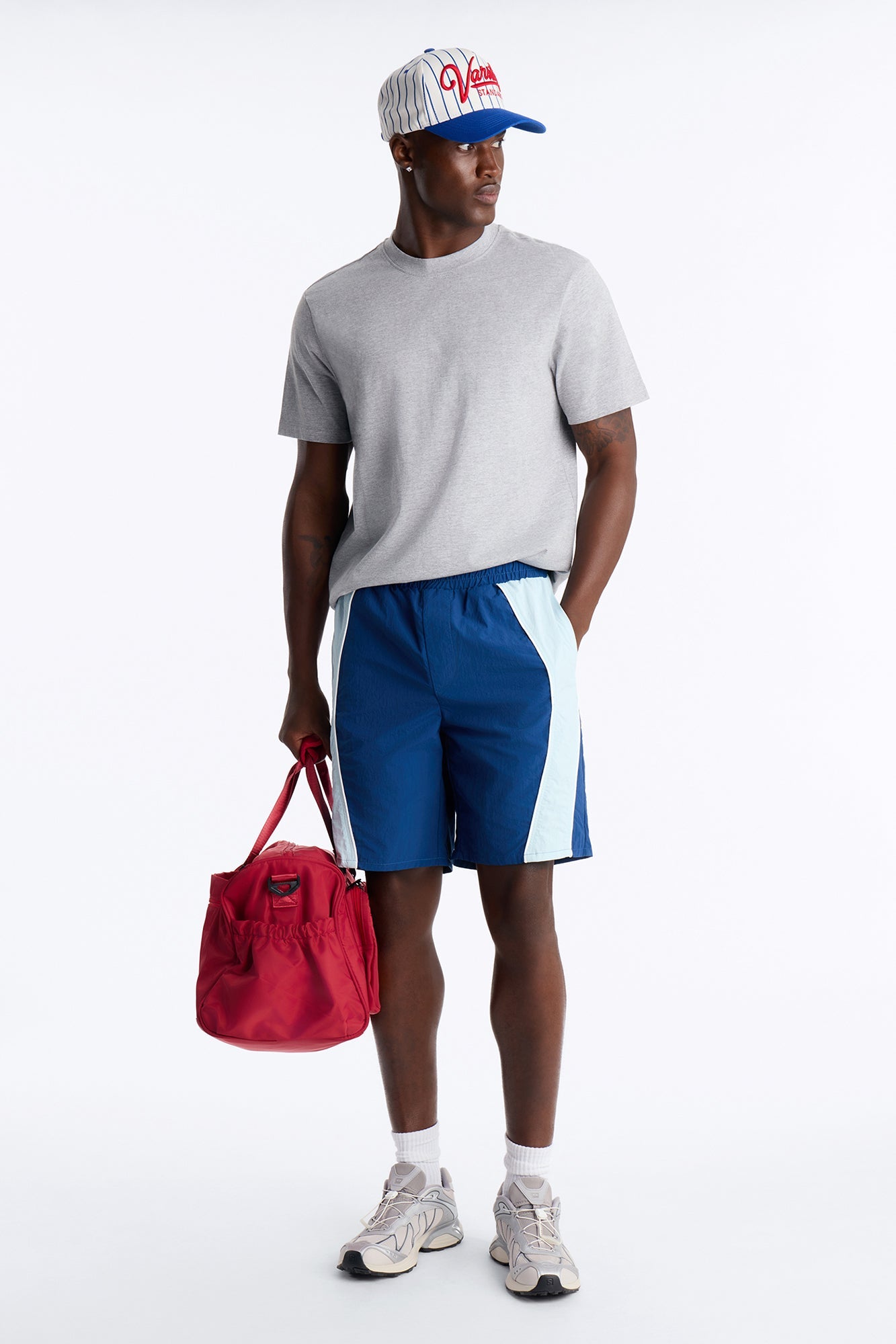 Relaxed Osaka Block Short - Navy/combo image 2
