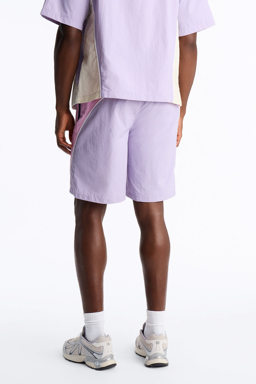 Relaxed Osaka Block Short - Purple/combo image 3