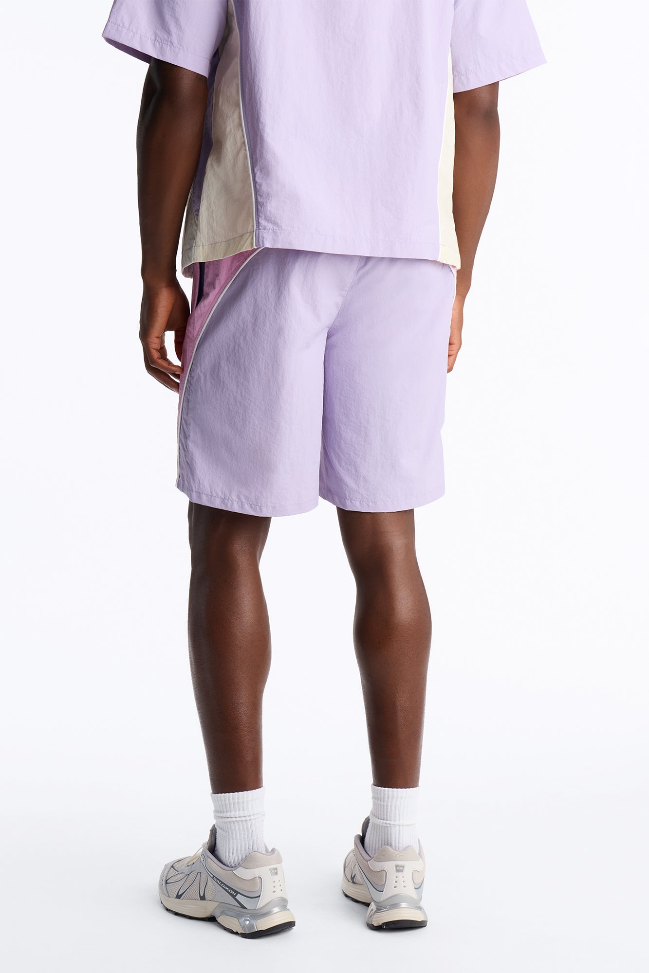 Relaxed Osaka Block Short - Purple/combo image 3