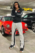 Tyson Flared Sweatpants - Grey image 1