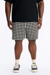 Relaxed Weaved Jacquard Short - Black image 1
